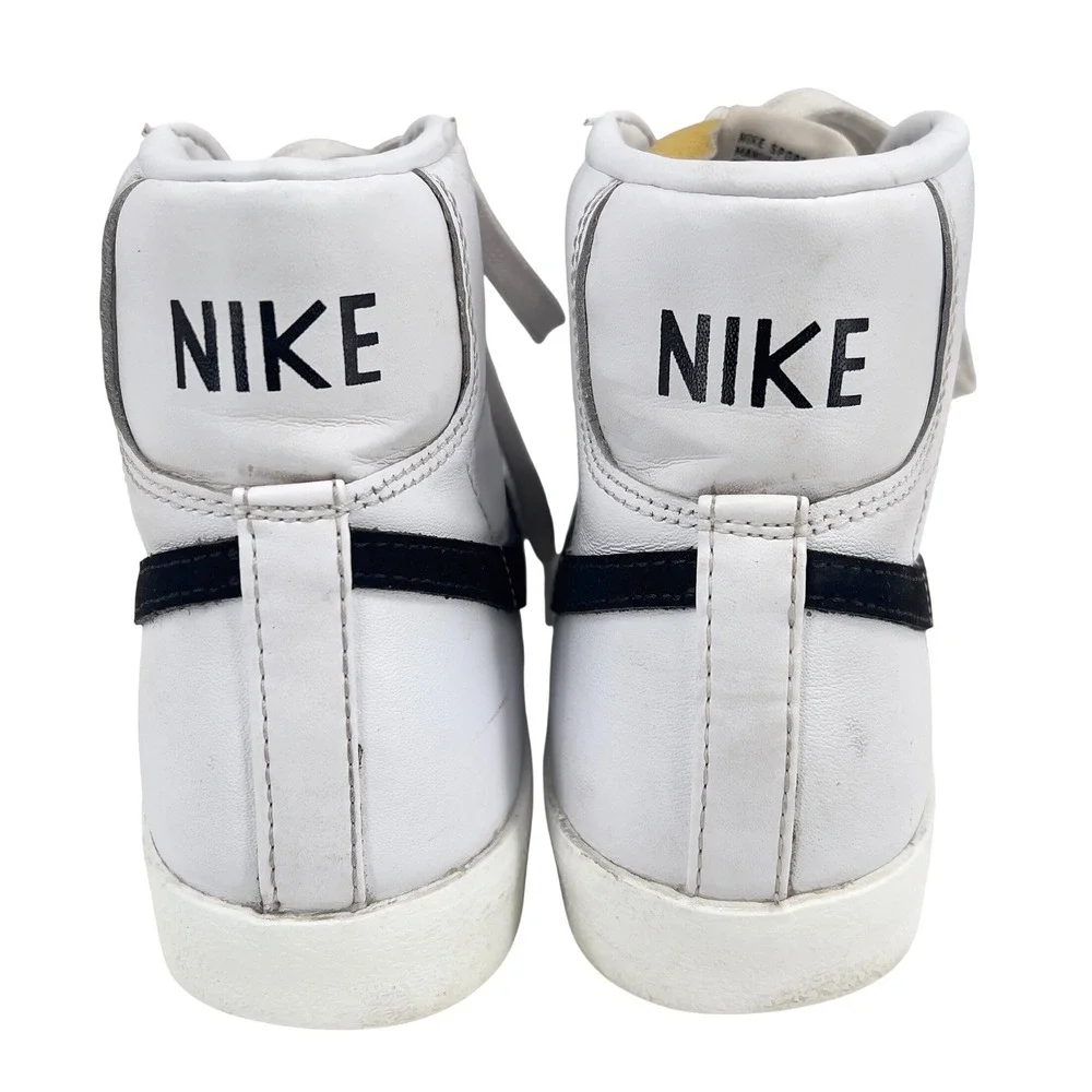 Nike‎ Blazer Mid 77 Vintage White Black CZ1055-100 Sneakers Shoes Womens Size 8